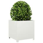 Plantenbak 50x50x50 cm staal wit (Overige), Huis en Inrichting, Overige Huis en Inrichting, Verzenden, Nieuw