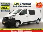 Opel Vivaro 1.6 CDTI L2H1 Marge DC Airco 5Pers Trekhaak, Auto's, Wit, Nieuw, Startonderbreker, Te koop
