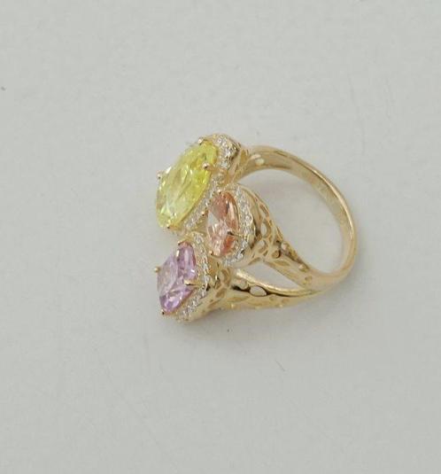 Zonder Minimumprijs - Ring Zilver Citrien - Quartz, Sieraden, Tassen en Uiterlijk, Ringen