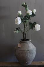 Namaak pioenrozen in pot Wit 68 cm, Ophalen of Verzenden, Nieuw