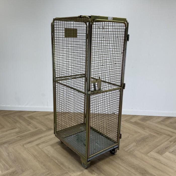 Antidiefstal rolcontainer, afsluitbaar en zwenkwielen, Zakelijke goederen, Kantoor en Winkelinrichting | Magazijn, Stelling en Opslag