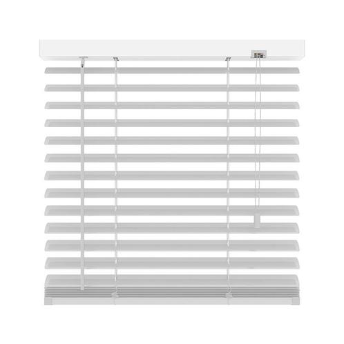 Aluminum jaloezie - 80x180 cm (bxh) - 50 mm - wit, Huis en Inrichting, Stoffering | Gordijnen en Lamellen, Verzenden
