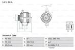 Dynamo / Alternator MAZDA 6 (1.8,2.0,2.3,2.3 AWD), Auto-onderdelen, Motor en Toebehoren, Nieuw, Ophalen of Verzenden