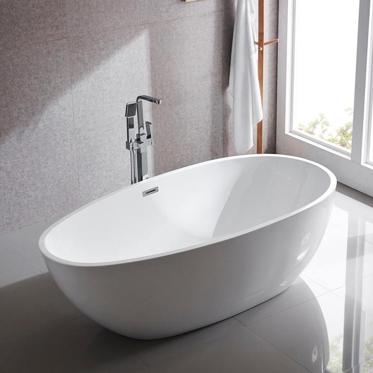 Vrijstaand Bad ovaal Benito 180x90x58cm, Doe-het-zelf en Verbouw, Sanitair, Verzenden