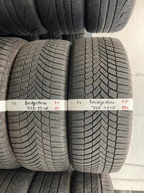 225-55-18 Bridgestone ALL SEASON 5.5mm Inc Montage 225 55 18, Auto-onderdelen, Banden en Velgen, 18 inch, All Season, 225 mm, Terreinwagen