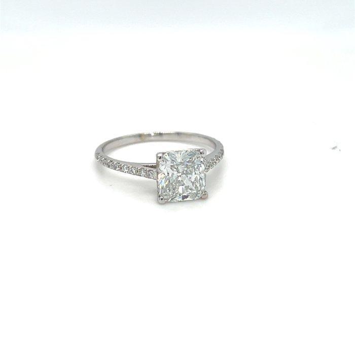 Zonder Minimumprijs - Ring - 14 karaat Witgoud - 2.17ct. tw., Sieraden, Tassen en Uiterlijk, Ringen