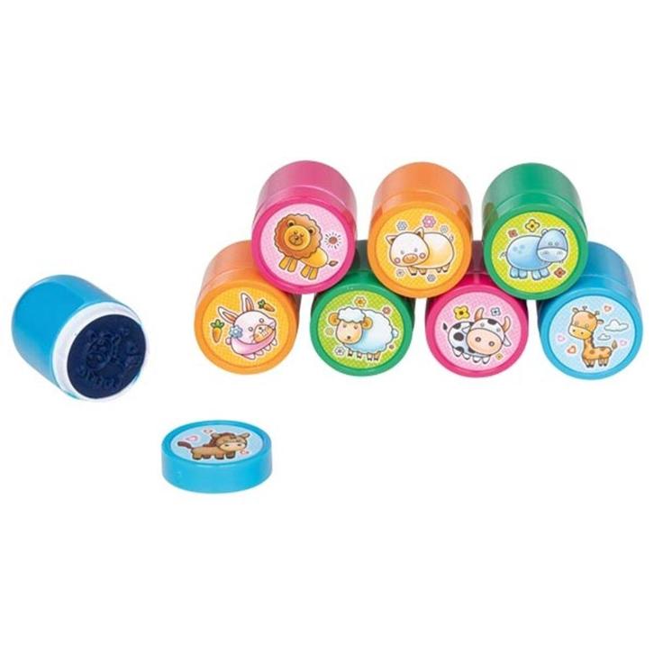 Goki stempelset - dierenmotieven pl van €1,25 voor €1,00, Kinderen en Baby's, Speelgoed | Overig, Ophalen of Verzenden