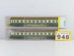 Minitrix N - 15763/15764 - Modeltrein personenwagen (2) - 2, Nieuw