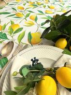 Tafelkleed met citroenen mediterraan fantasiedesign -