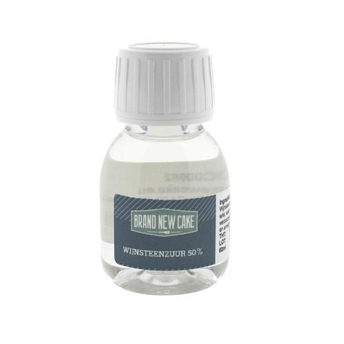 BrandNewCake Wijnsteenzuur 50% 60ml., Hobby en Vrije tijd, Taarten en Cupcakes maken, Nieuw, Verzenden