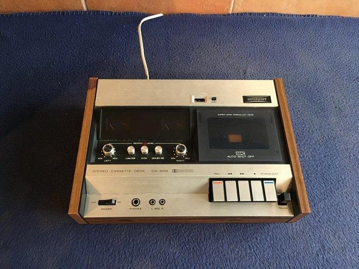 SuperScope - CD-302A Audiocassette deck, Audio, Tv en Foto, Radio's