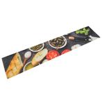 vidaXL Keukenmat wasbaar wijn- en dinerprint 60x300 cm, Verzenden, Nieuw