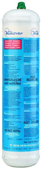 Mb Products Zuurstoffles 110 bar voor lassetje 70 mm, Doe-het-zelf en Verbouw, Verzenden, Nieuw