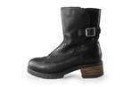 Oh My Sandals Biker boots in maat 41 Zwart | 10% extra, Kleding | Dames, Schoenen, Verzenden, Zwart, Overige typen, Zo goed als nieuw