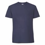 T-shirt Fruit of the Loom Heavy Cotton 195 / F182 Donker Bla, Nieuw, Overige maten, Overige kleuren