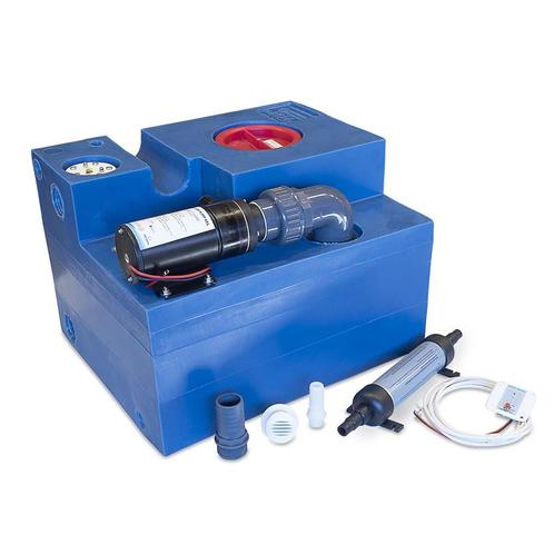 Albin Pump Vuilwatertank Set 47L Vermaler 12-24 volt-Geschik, Watersport en Boten, Bootonderdelen, Nieuw, Ophalen of Verzenden