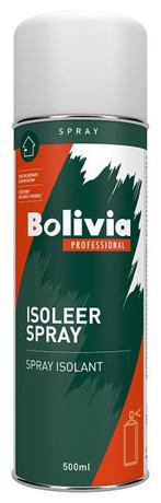 Bolivia isoleerspray 500 ml, wit, spuitbus, Verzenden, Nieuw