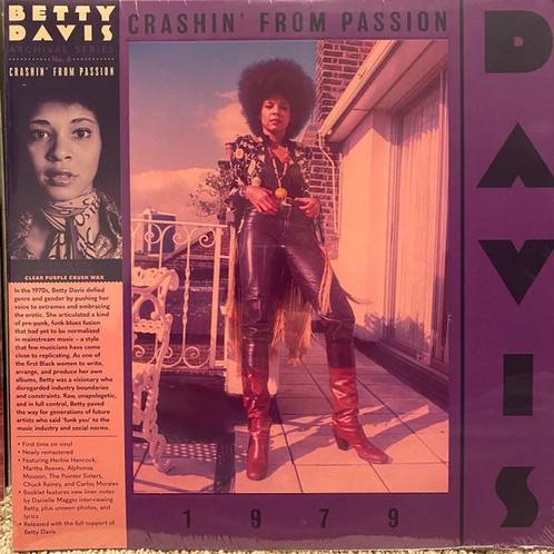 lp nieuw - Betty Davis - Crashin From Passion, Cd's en Dvd's, Vinyl | R&B en Soul, Zo goed als nieuw, Verzenden