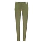 Reiko • kaki pantalon Lizzy zip • 25, Kleding | Dames, Reset, Verzenden, Nieuw, Groen