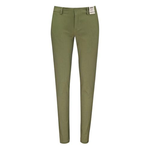 Reiko • kaki pantalon Lizzy zip • 25, Kleding | Dames, Broeken en Pantalons, Groen, Nieuw, Verzenden
