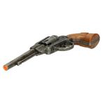 Cowboy revolver verkleedaccessoire - 8 schoten - western s.., Verzenden, Nieuw