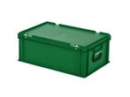Koffer - 600x400xH235mm - groen, Nieuw, Verzenden