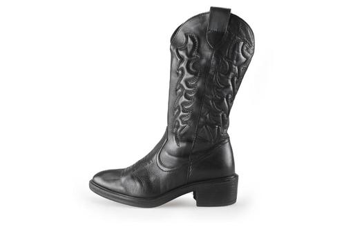 Nelson Cowboy laarzen in maat 36 Zwart | 10% extra korting, Kleding | Dames, Schoenen, Zwart, Zo goed als nieuw, Verzenden