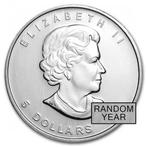 Canada. 25 x 1 oz $5 CAD Silver Maple Leaf Coin BU (Random, Postzegels en Munten, Edelmetalen en Baren