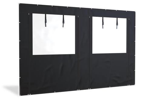 Overkapping zijwand PVC  | 4 meter breed |  250cm hoog |, Doe-het-zelf en Verbouw, Zeil en Folie, Zeil, Nieuw, Verzenden
