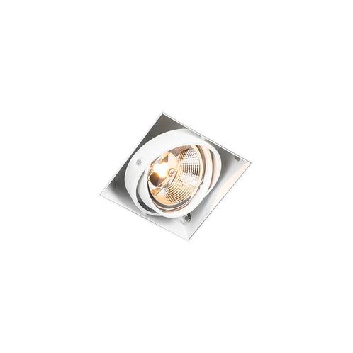 Inbouwspot wit GU10 AR111 trimless verstelbaar - Oneon, Huis en Inrichting, Lampen | Spots, Nieuw, Overige materialen