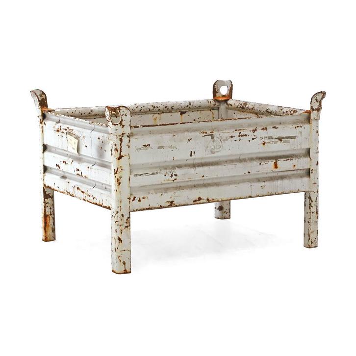 Gebruikte Stapelbak staal vaste constructie stapelbak 4, Zakelijke goederen, Kantoor en Winkelinrichting | Magazijn, Stelling en Opslag