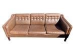 Sofa - Leder - Originele bankcombinatie, driezitter,