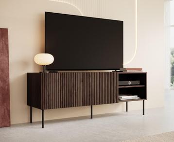 Meubella | TV-Meubel donkerbruin eiken 150 cm | Landelijk beschikbaar voor biedingen