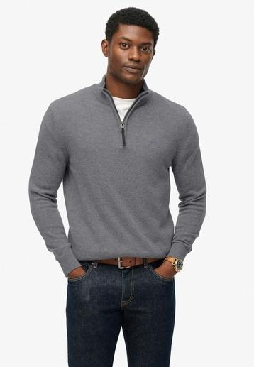 -20% Superdry  Superdry Trui met wolmix zip licht  maat beschikbaar voor biedingen