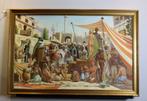 Edgard Heirman (1919-2004) - Slavinnen markt.