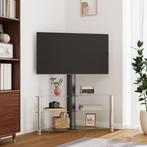 vidaXL Tv-standaard hoek 3-laags voor 32-70 inch zwart en, Huis en Inrichting, Kasten | Televisiemeubels, Nieuw, Verzenden