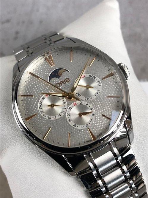Oris - Artelier Complication Moonphase Automatic - 01 781, Sieraden, Tassen en Uiterlijk, Horloges | Heren