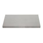 Werkblad RVS 680,5 x 463 x 38mm, Verzenden
