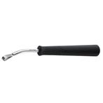 Triangle Gebogen Kerf- en Decoreermesje met Lus – RVS –, Nieuw, Ophalen of Verzenden, Rvs of Chroom, Vaatwasserbestendig