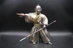 Decoratief ornament - Kuroda Warrior bronzen standbeeld door