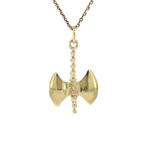 Vintage labrys bijl hanger 12 kt, Ophalen of Verzenden, Nieuw