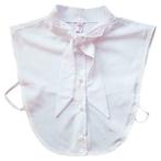 Wit kraagje met strikje | losse blouse kraagjes kopen online, Kleding | Dames, Blouses en Tunieken, Nieuw, Maat 38/40 (M), Wit