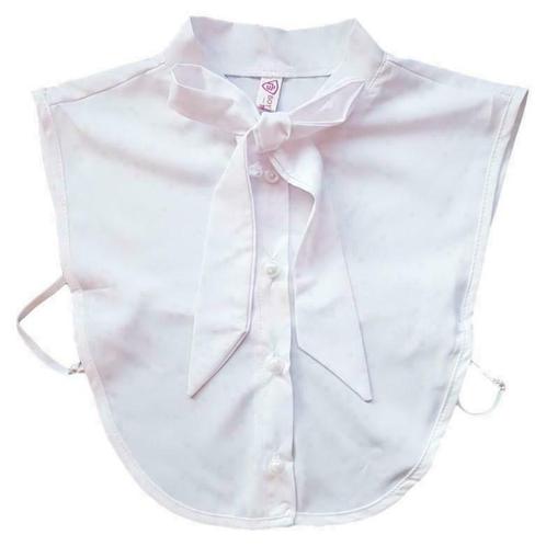 Wit kraagje met strikje | losse blouse kraagjes kopen online, Kleding | Dames, Blouses en Tunieken, Wit, Nieuw, Maat 38/40 (M)