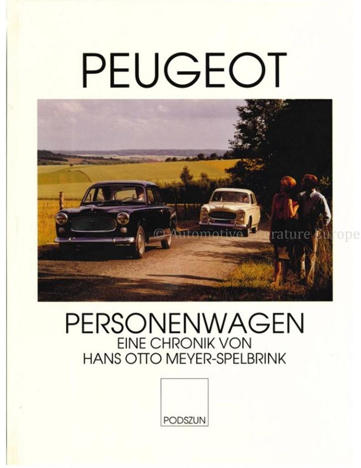 PEUGEOT PERSONENWAGEN, EINE CHRONIK, Boeken, Auto's | Boeken, Peugeot