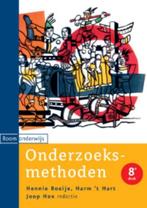 Onderzoeksmethoden, 9789047301110, Zo goed als nieuw, Studieboeken, Verzenden