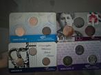 Nederland. 4 x coincard Fluitje, Vorstinnen, Dubbeltje,