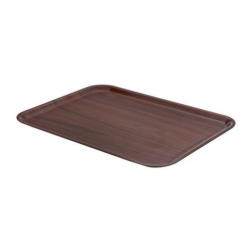 Cambro Mykonos Gelamineerd Dienblad Walnoot | 2 Formaten, Zakelijke goederen, Horeca | Overige, Verzenden