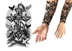Nep Tattoo Kruis 30cm, Nieuw, Verzenden