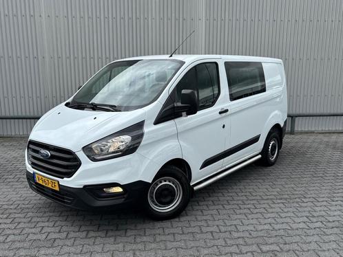 Ford Transit Custom 280 2.0 TDCI L1H1 Ambiente*A/C*DUBBELCAB, Auto's, Bestelauto's, Lease, Zwart, Handgeschakeld, Wit, Financial lease