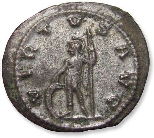 Romeinse Rijk. Gallienus (253-268 n.Chr.). Silvered, Postzegels en Munten, Munten | Europa | Niet-Euromunten